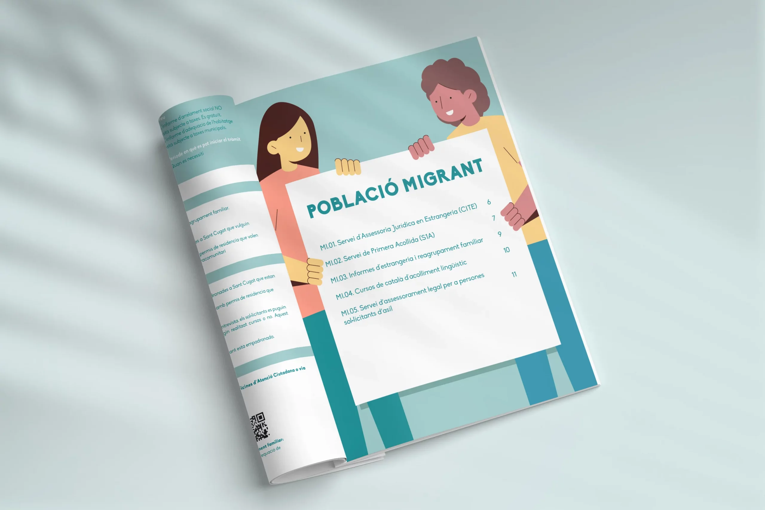 Aplicación visual del proyecto LOS SERVICIOS SOCIALES