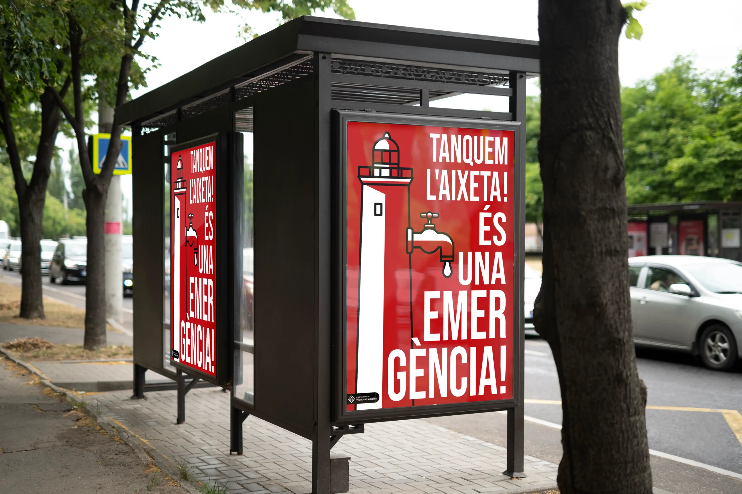 Aplicación gráfica del proyecto Tanquem l'aixeta