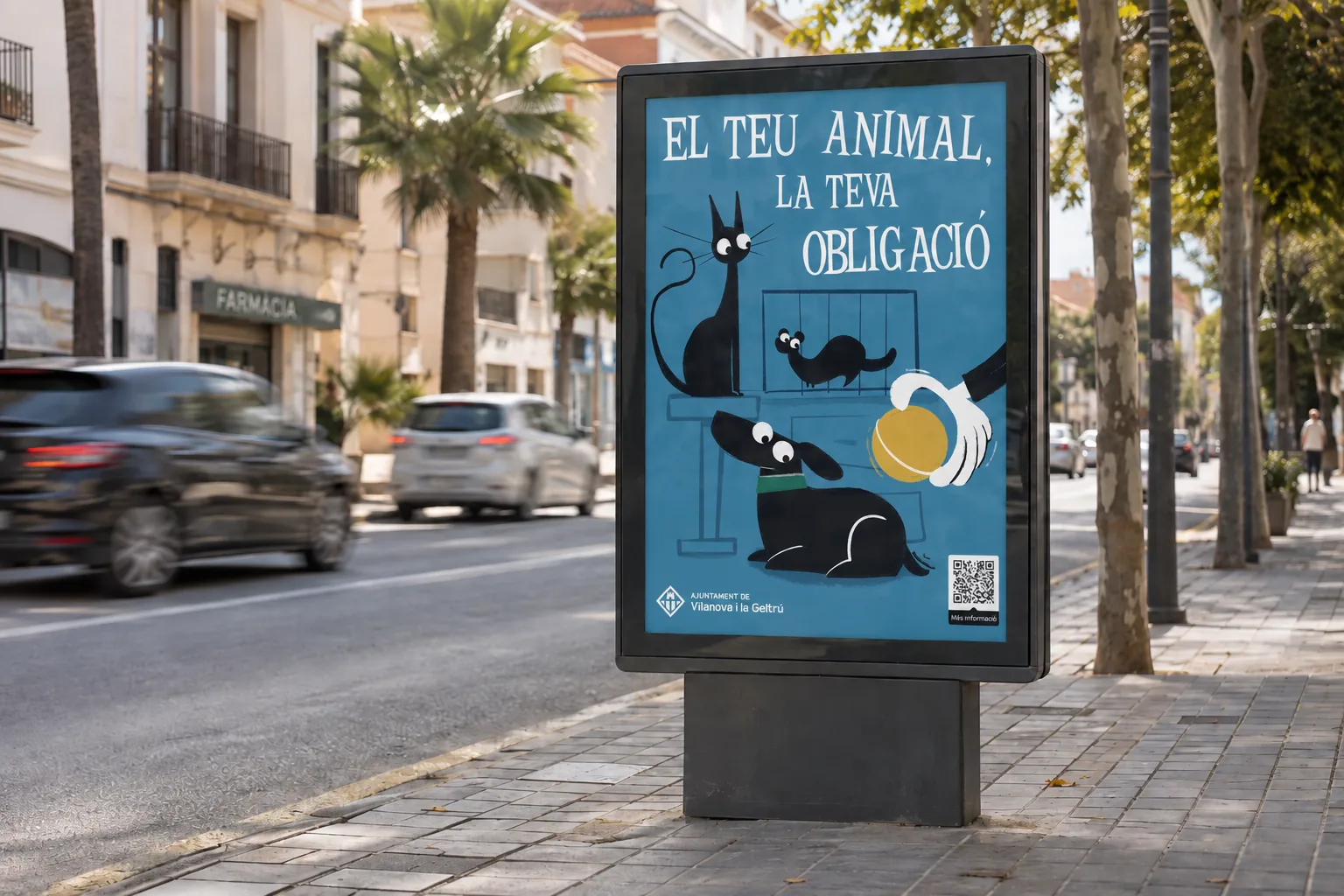 Aplicación visual del proyecto Benestar animal